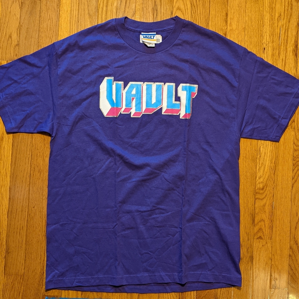 Vault Purple Graphic T-Shirt Men's Size XL Streetwear